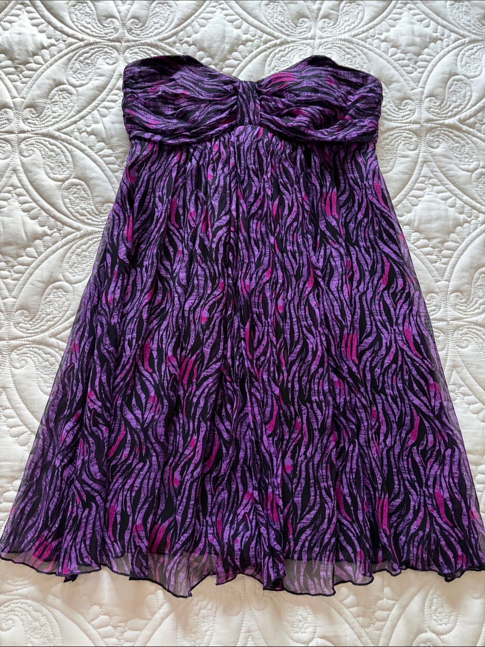 Like new! 💜Women’s strapless babydoll dress | Size 2